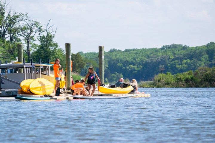 Docking at Quiet Waters